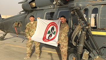 Steve Smith and Greg Weyant deployed in Iraq